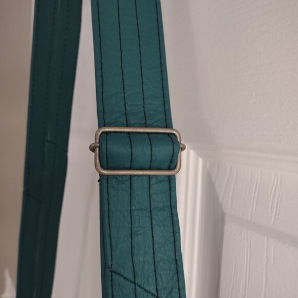 Vintage boho moto western leather fringe crossbody - handmade in Mexico - NWOT - Picture 8 of 11